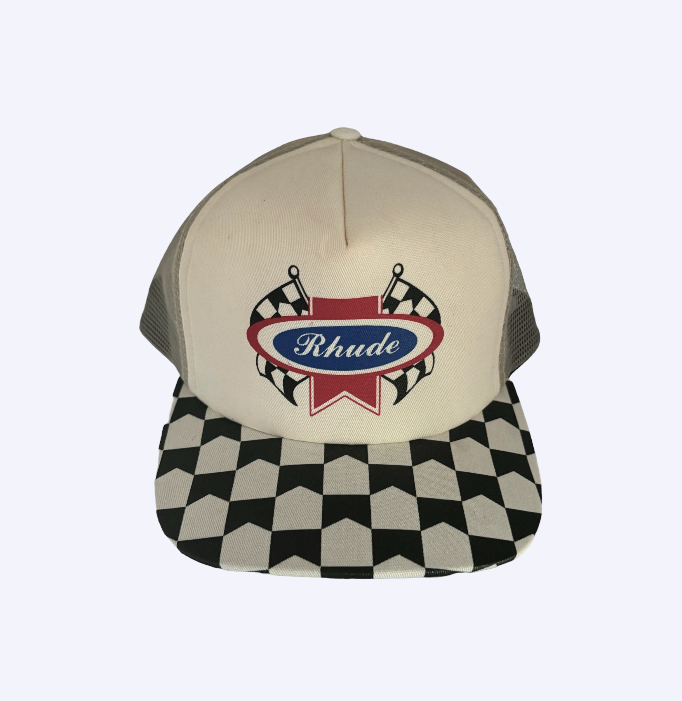 Rhude “Pit Stop Checkered” Hat
