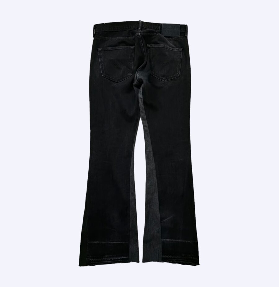 Gallery Dept. x Levi’s Black Thrashed LA Flare Denim