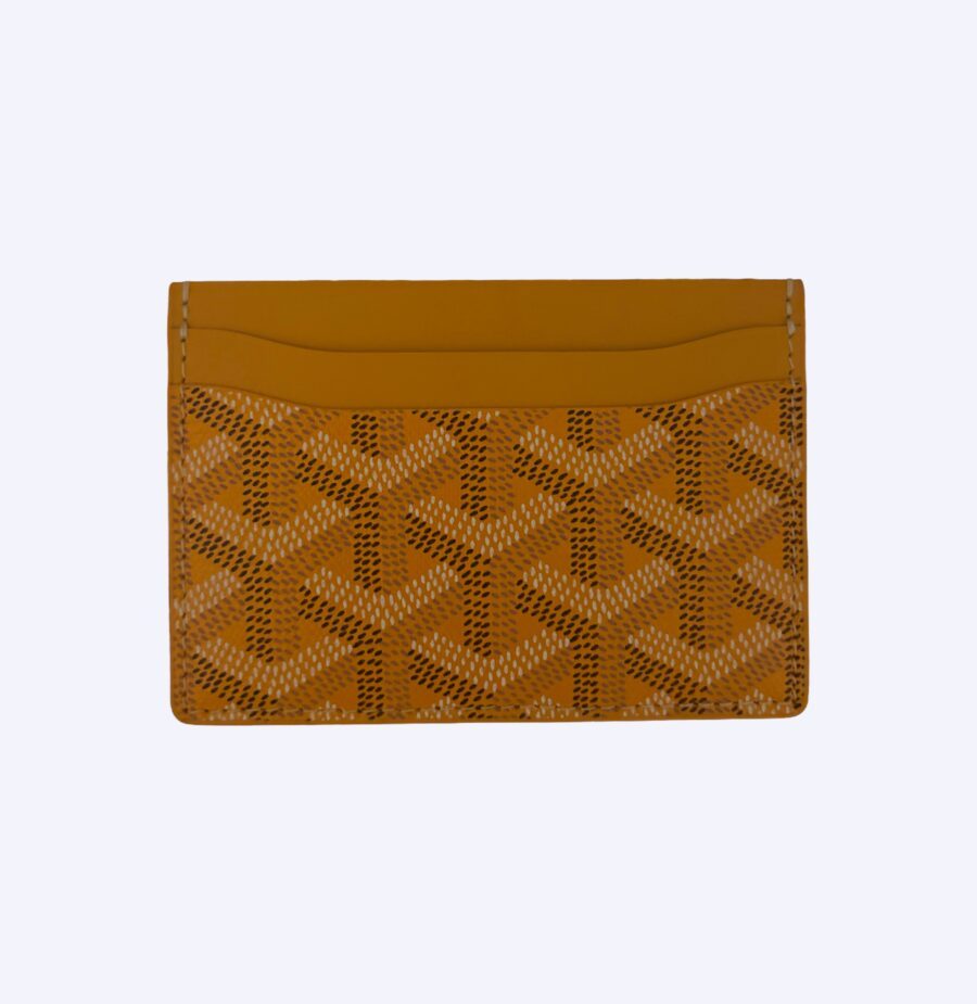 Goyard Gold Cardholder Wallet Rear