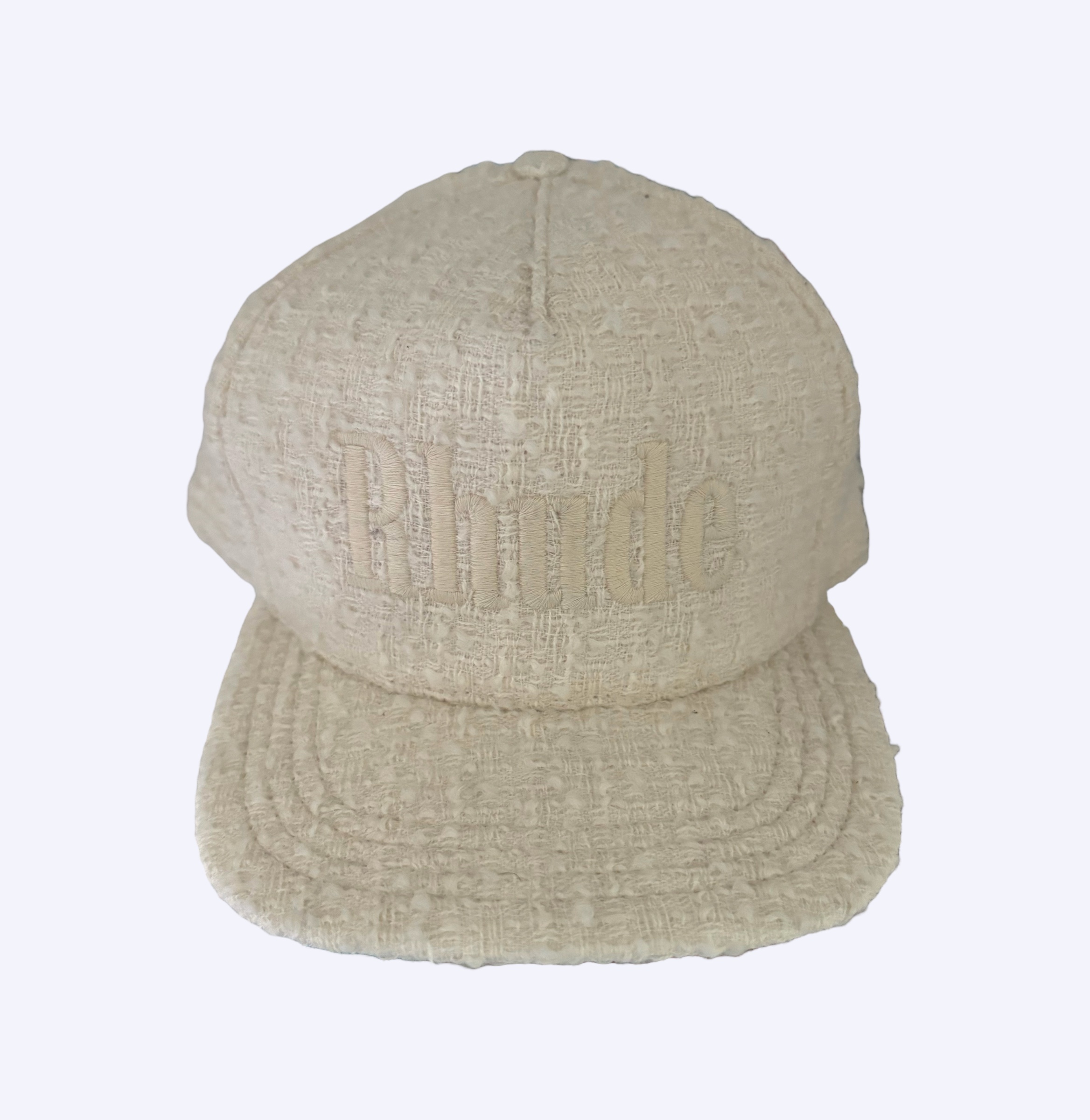 Rhude St. Barts Vacation Linen Woven Hat
