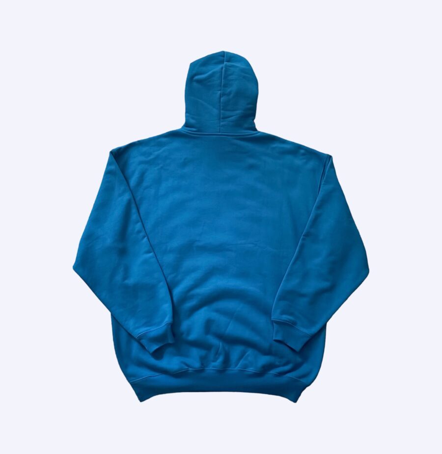 Balenciaga Baby Blue Hoodie Rear