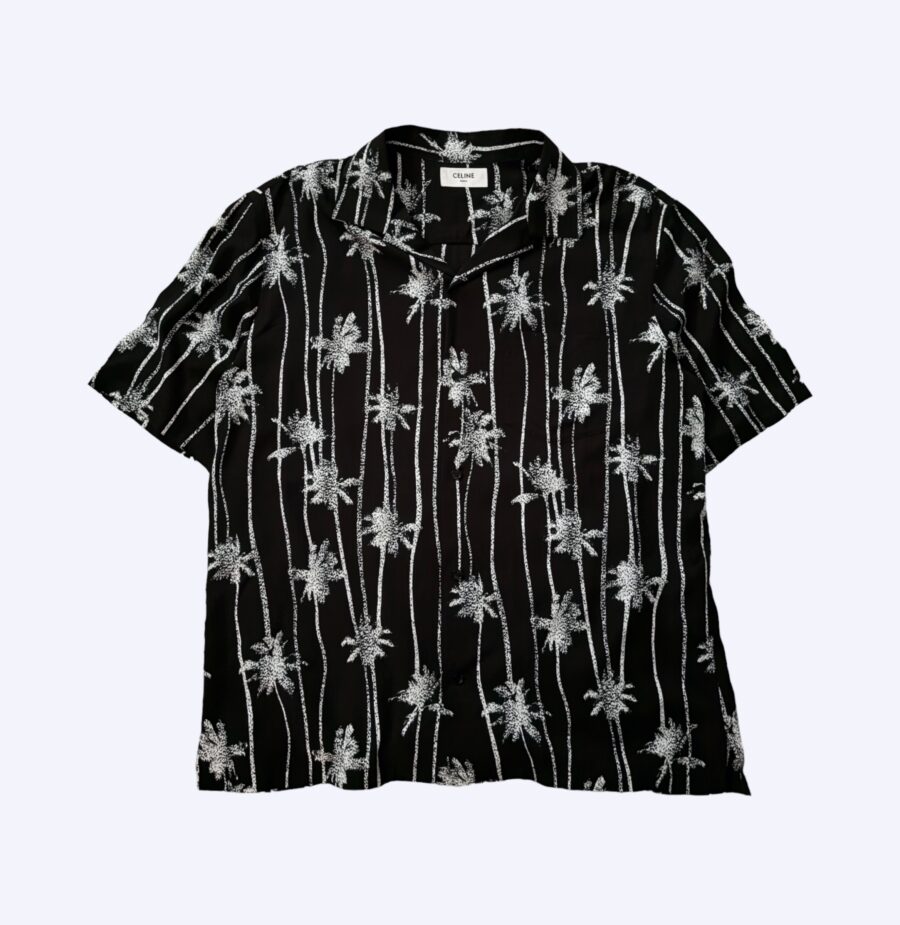 Celine x Hedi Slimane Palm Tree Vacation Shirt