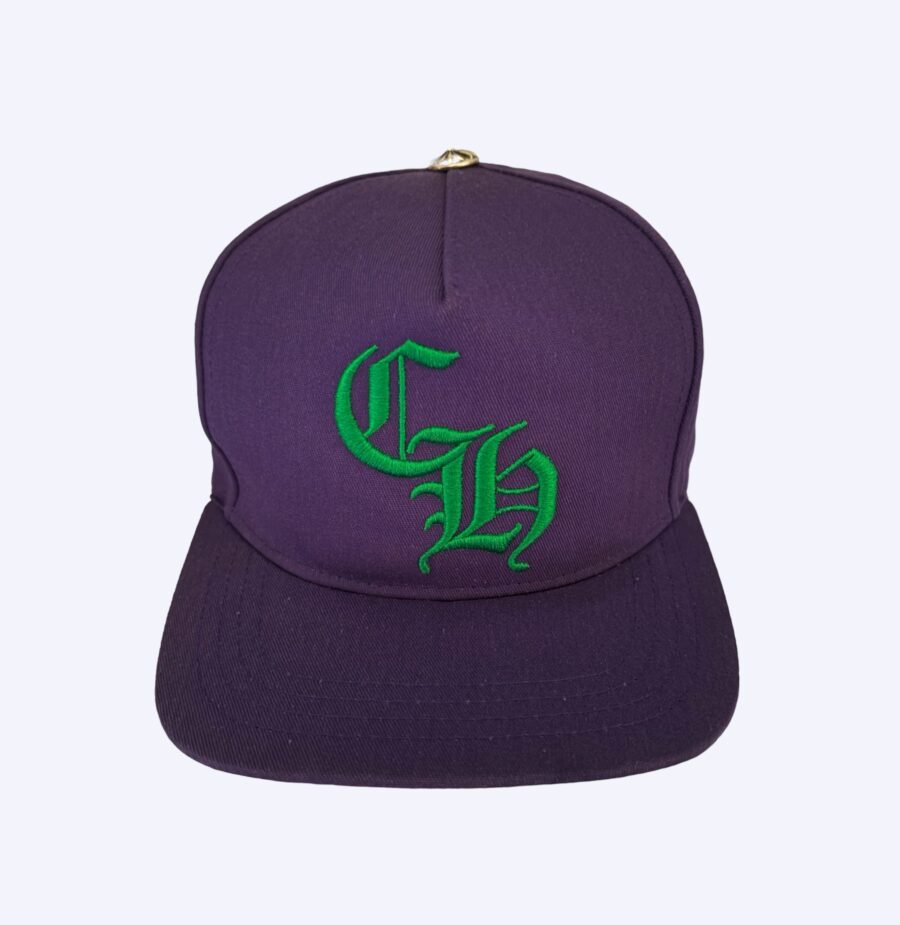 Chrome Hearts Joker Purple CH Snapback