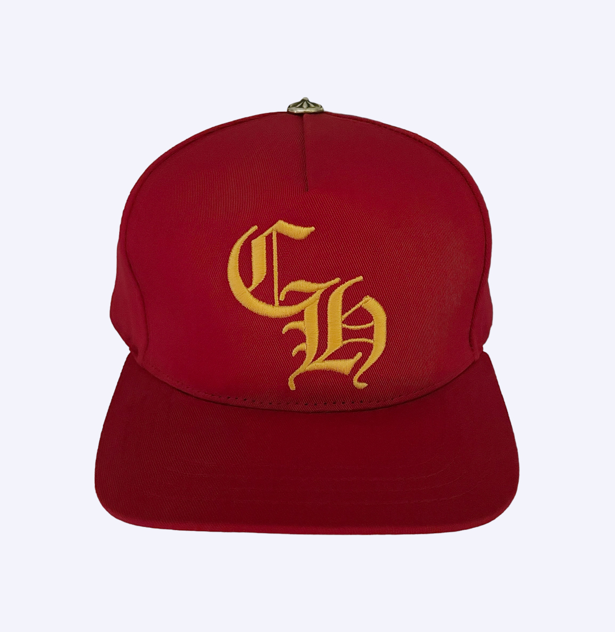 Chrome Hearts Red CH Snapback