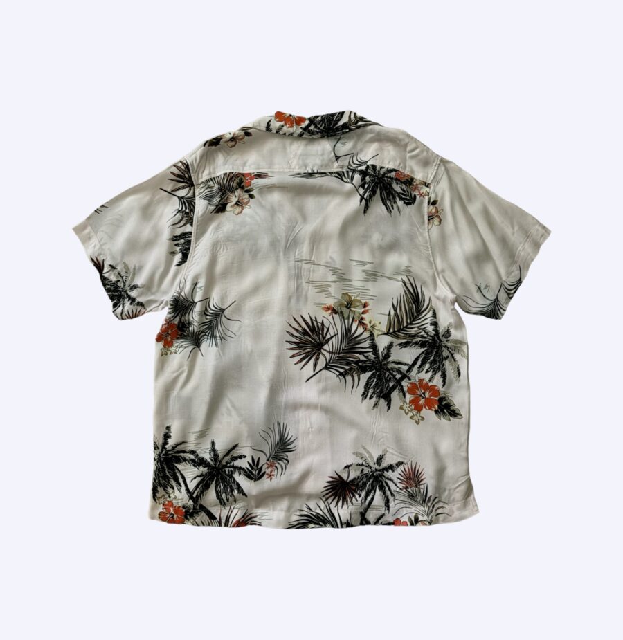 Rhude Hawaiian Shirt Rear