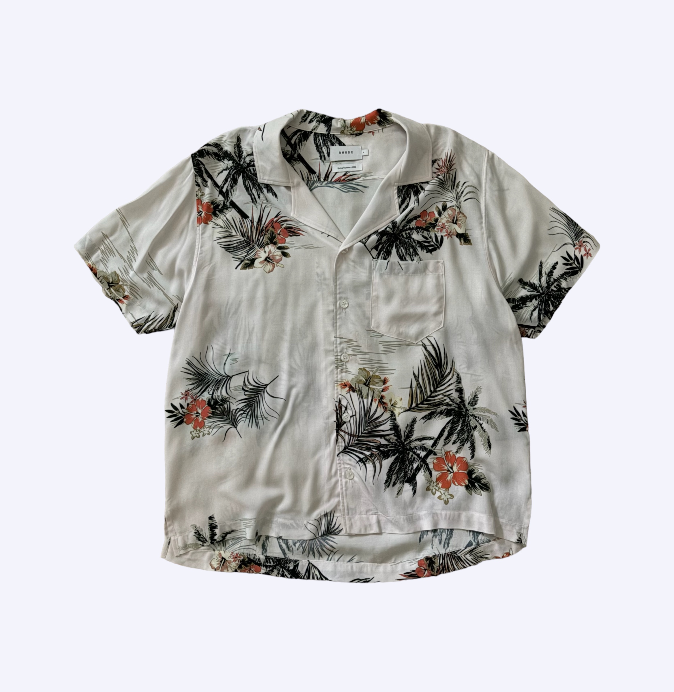 Rhude Hawaiian Shirt