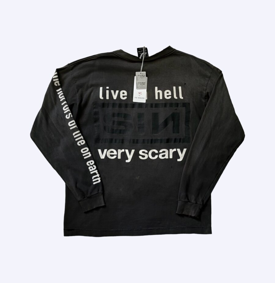 Saint Michael “Live in Hell” Longsleeve Tee Rear