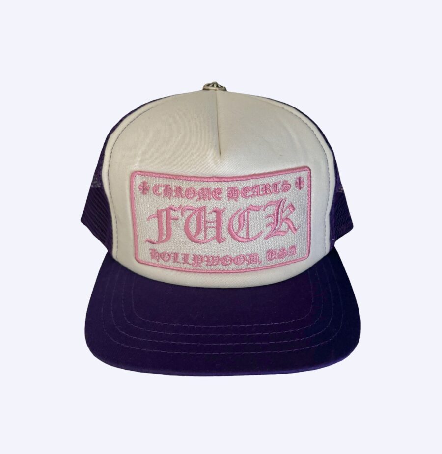 Chrome Hearts 2024 Purple:Pink Patch Hat 2