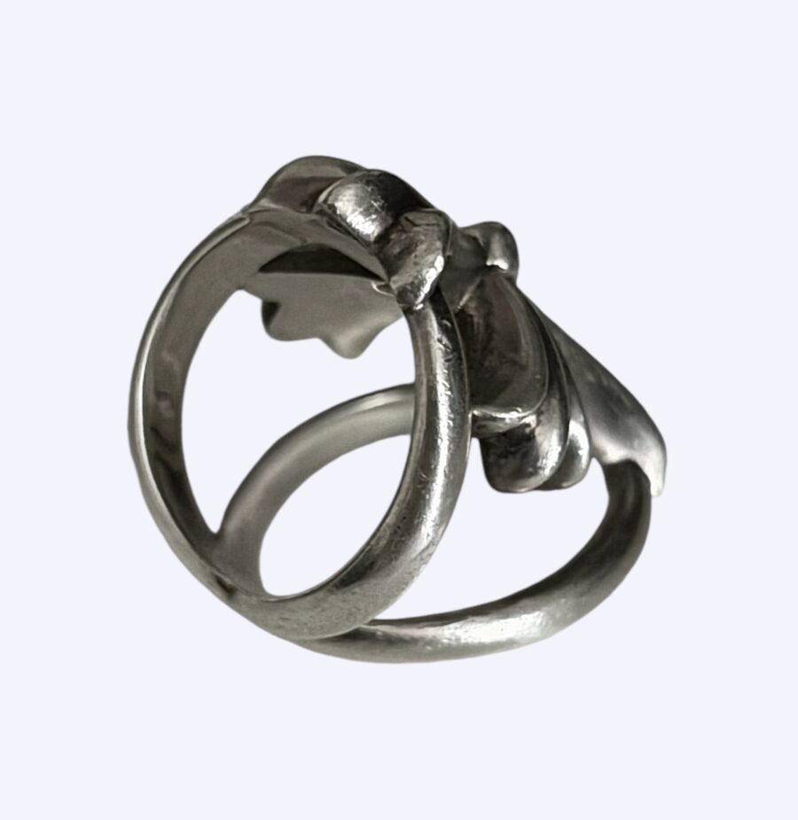 Chrome Hearts Infinity Cross Ring Back