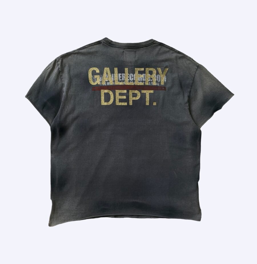 Gallery Dept. Distressed LA Records Tee Rear