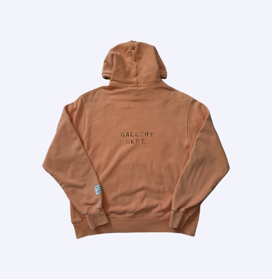 Gallery Dept. Prison Stencil Hoodie Rear