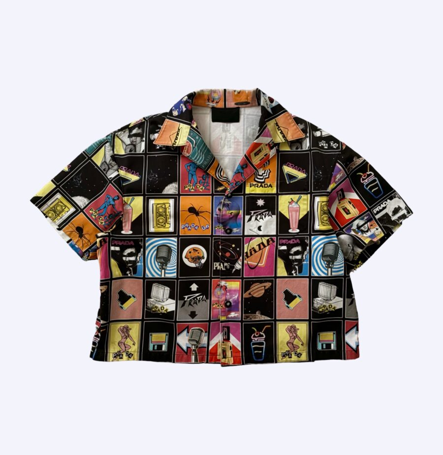 Prada Comic Bowling Shirt