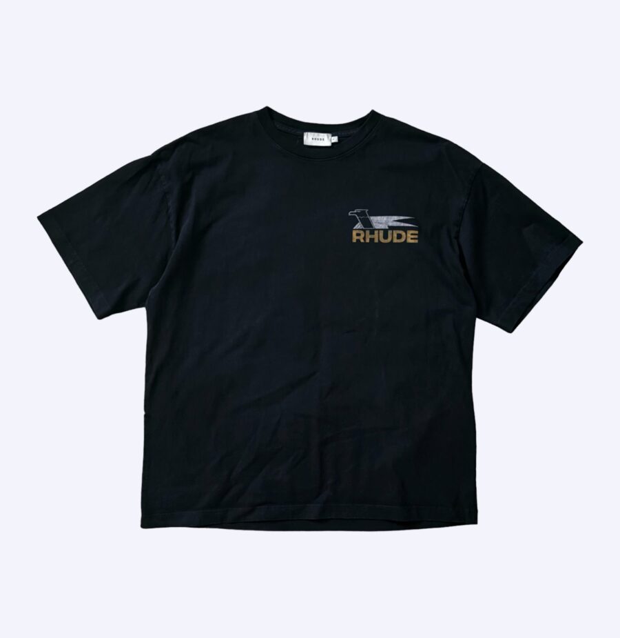 Rhude Hand Dyed Track Logo Tee