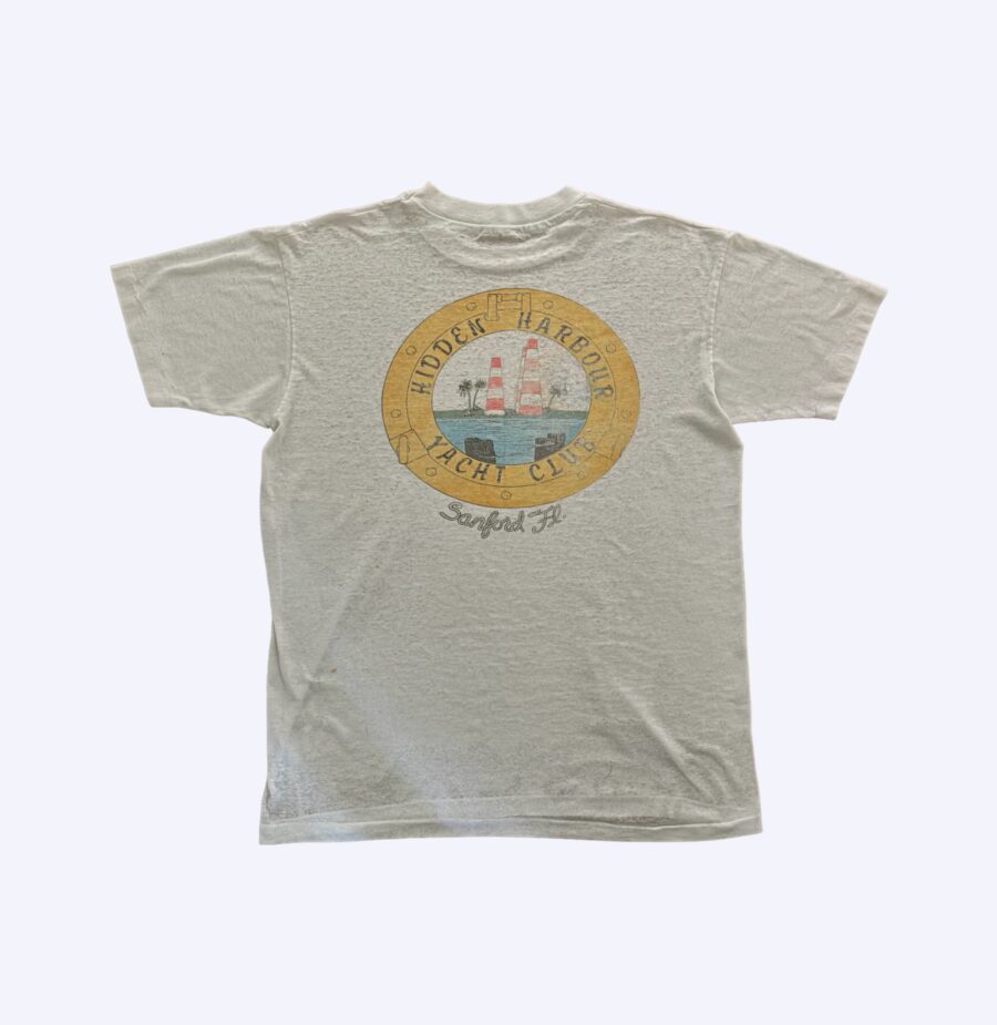 Vintage Yacht Club Paper Thin Tee Rear 2