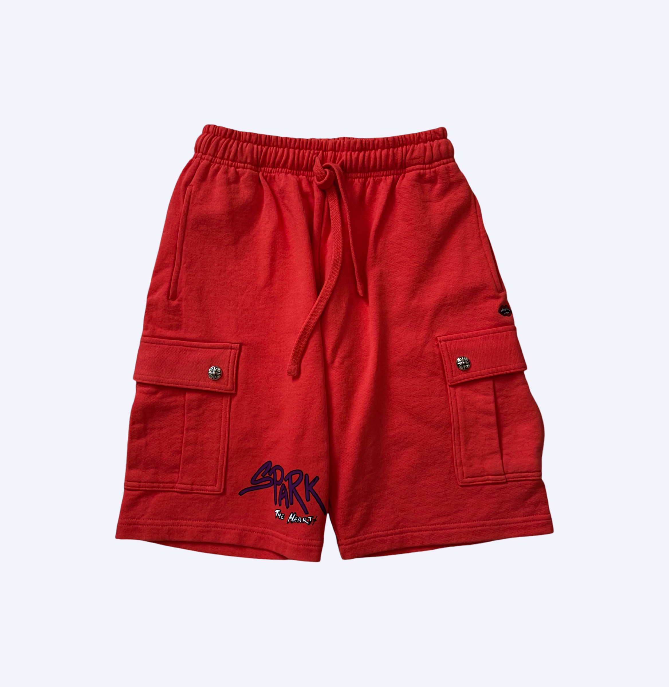 Chrome Hearts Silver Brain Sweatshorts