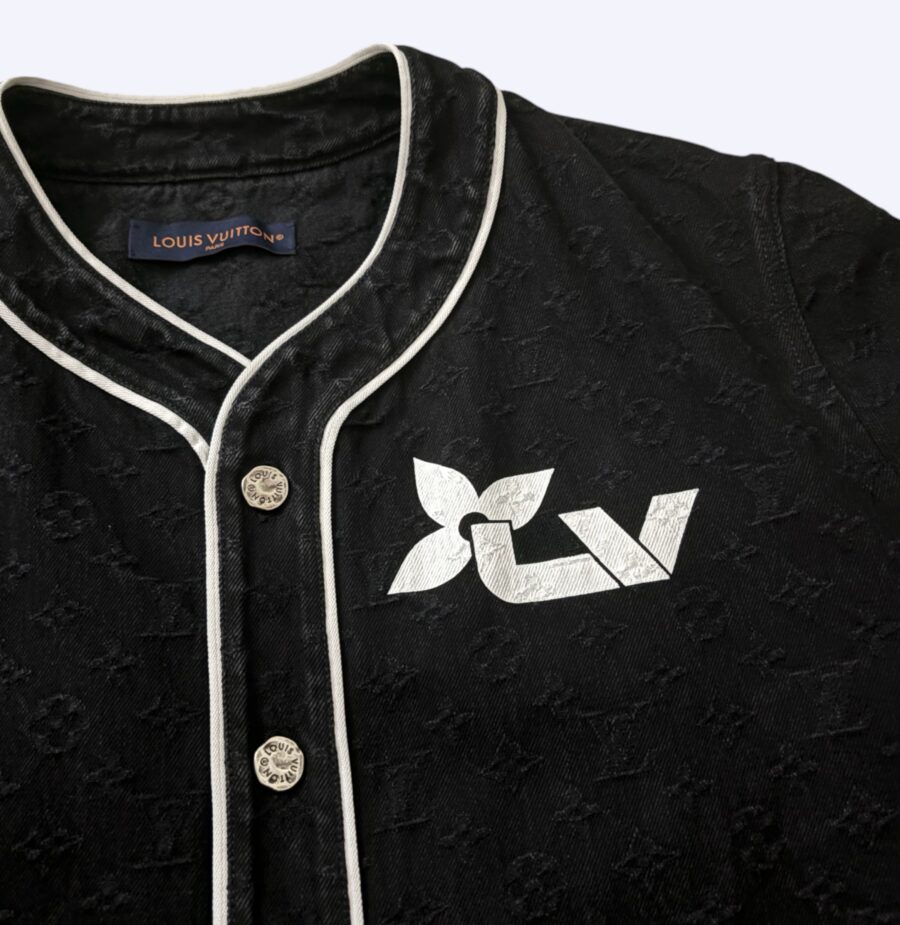 Louis Vuitton Monogram Baseball Jersey