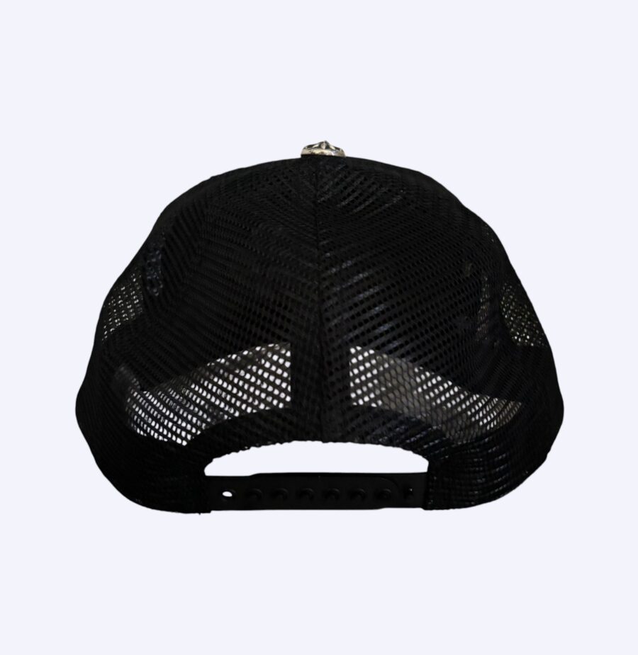 Chrome Hearts Leather Cross Patch Hat Rear