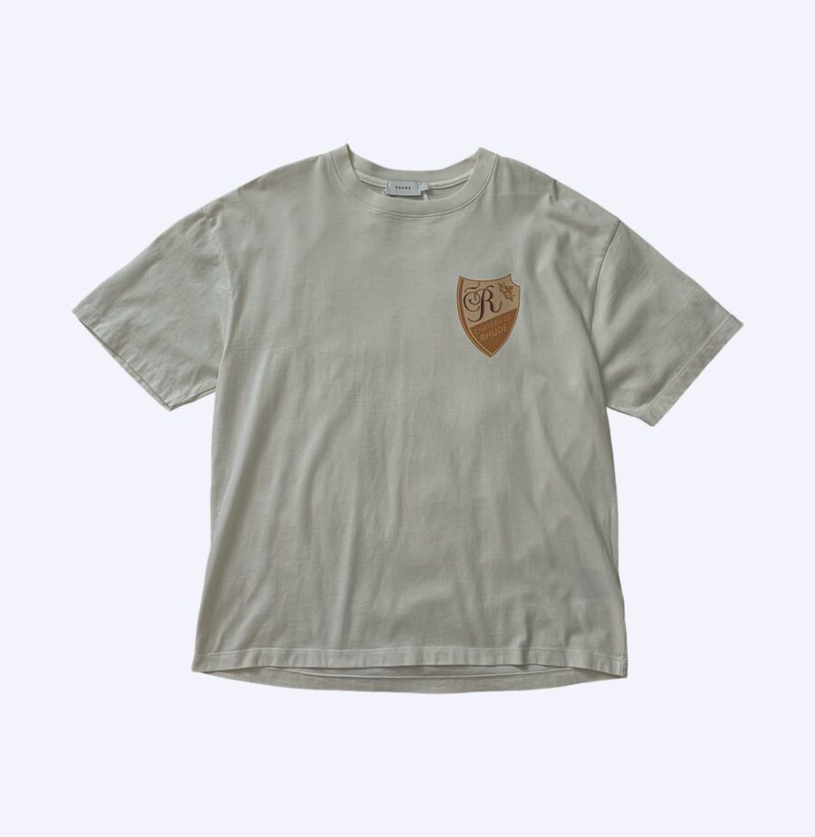 Rhude Italian “Chateau” Logo Tee Front