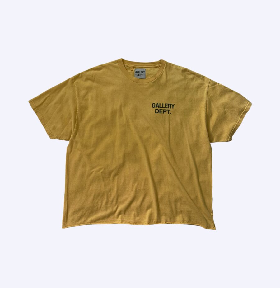 Gallery Dept. Raw Hem Logo Tee