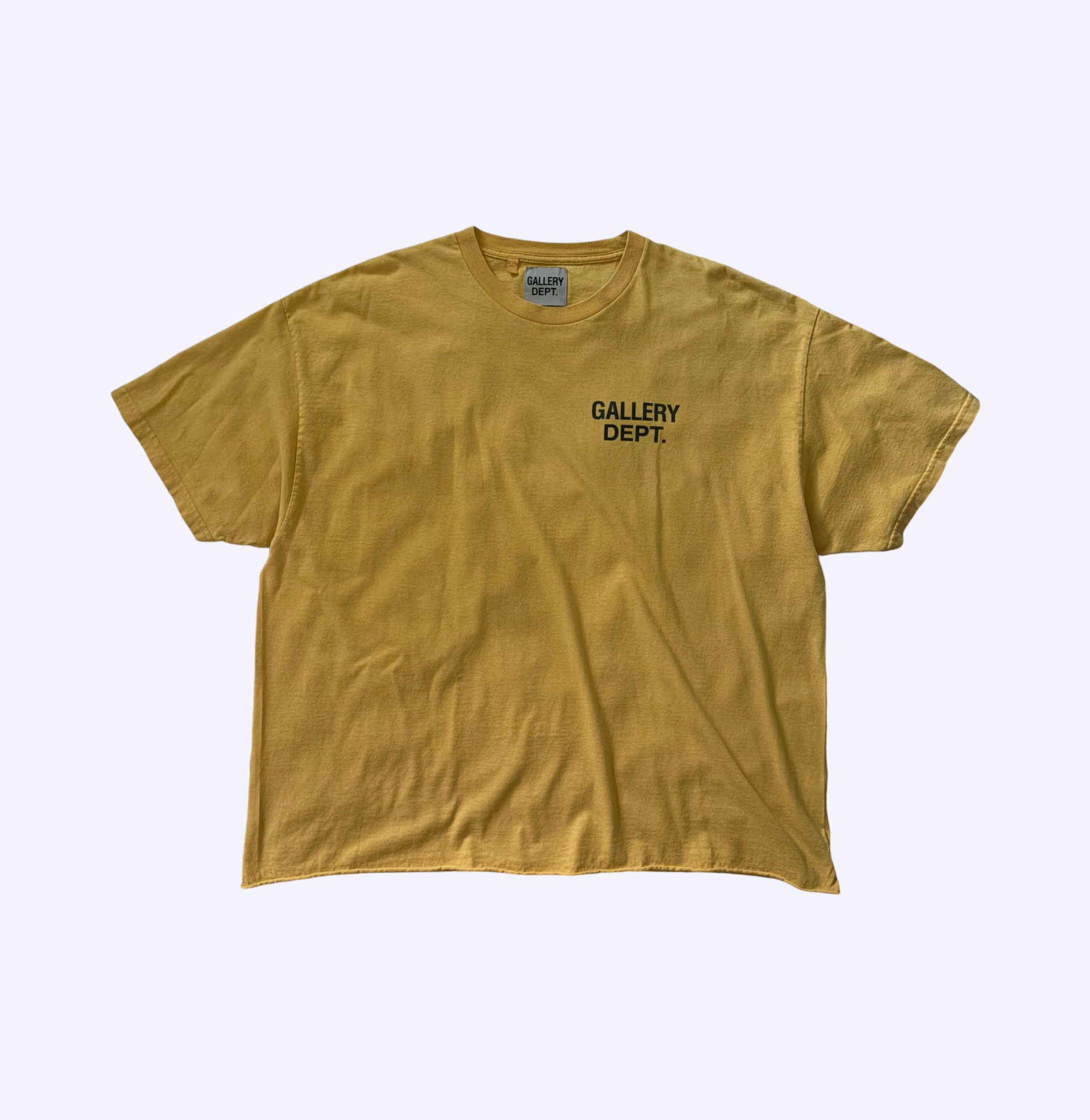 Gallery Dept. Raw Hem Logo Tee