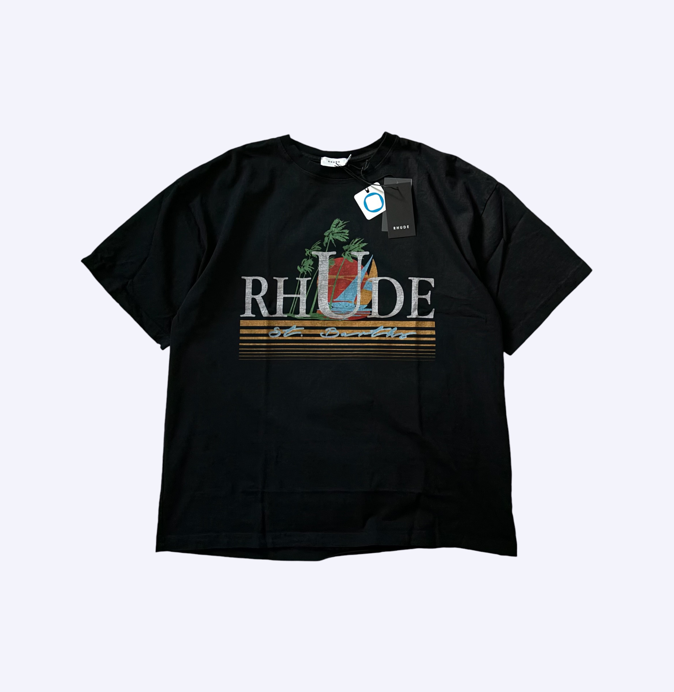 Rhude Palms St Barts Tee