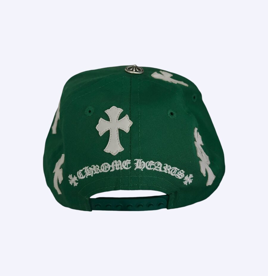 Chrome Hearts Green Patch Hat Rear