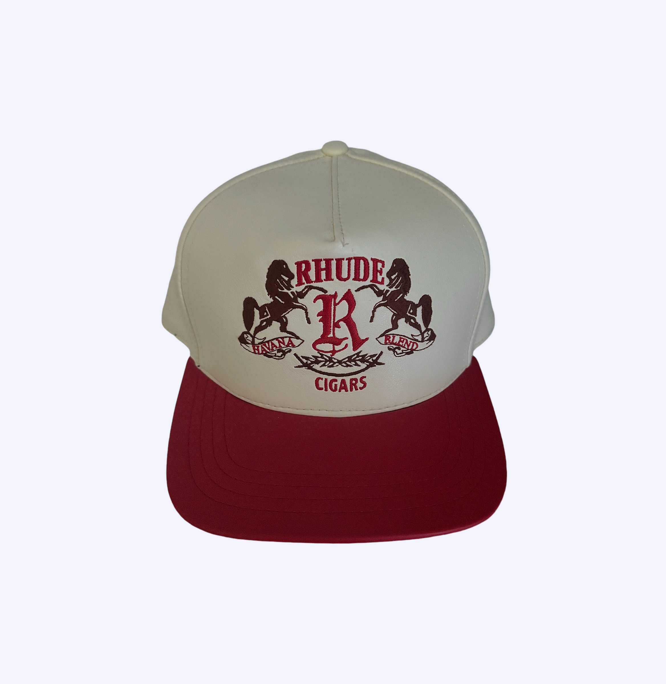 Rhude Cigar Leather Hat